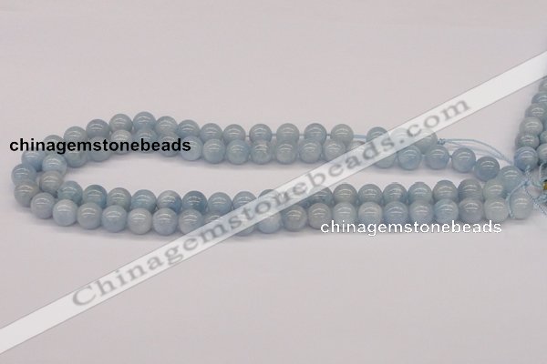 CAQ116 15.5 inches 8mm round AA grade natural aquamarine beads