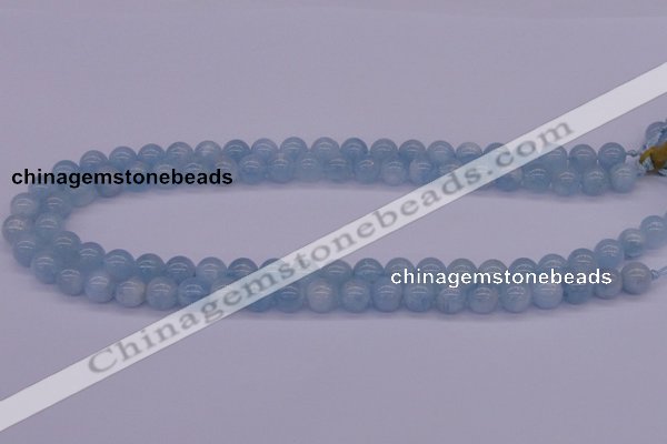 CAQ122 15.5 inches 6mm round AAA grade natural aquamarine beads