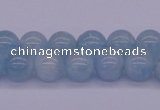 CAQ123 15.5 inches 8mm round AAA grade natural aquamarine beads