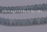 CAQ136 15.5 inches 3*4mm rondelle natural aquamarine beads