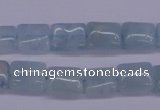 CAQ153 15.5 inches 10*12mm rectangle natural aquamarine beads