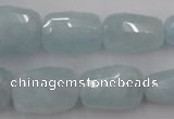 CAQ415 8*12mm – 18*28mm faceted nuggets natural aquamarine beads