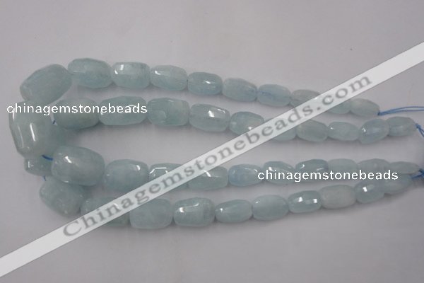 CAQ415 8*12mm – 18*28mm faceted nuggets natural aquamarine beads