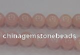 CAQ482 15.5 inches 8mm round natural pink aquamarine beads