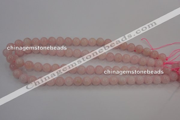 CAQ482 15.5 inches 8mm round natural pink aquamarine beads