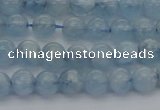 CAQ518 15.5 inches 6mm round AA grade natural aquamarine beads