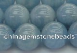 CAQ522 15.5 inches 12mm round AA grade natural aquamarine beads