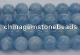 CAQ536 15.5 inches 6mm round AAA grade natural aquamarine beads