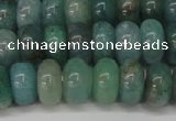 CAQ611 15.5 inches 5*8mm rondelle aquamarine gemstone beads