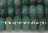 CAQ612 15.5 inches 6*10mm rondelle aquamarine gemstone beads