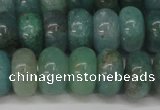 CAQ613 15.5 inches 7*12mm rondelle aquamarine gemstone beads