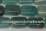 CAQ645 15.5 inches 12*16mm rectangle aquamarine gemstone beads