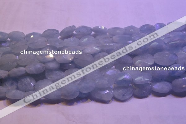 CAQ652 15.5 inches 12*16mm - 15*20mm faceted freeform aquamarine beads