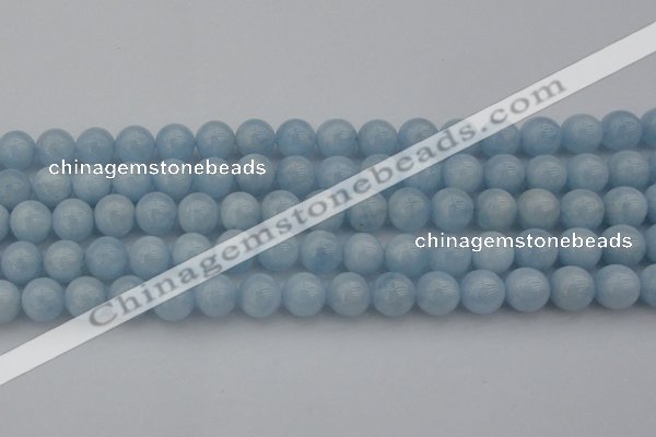 CAQ703 15.5 inches 10mm round natural aquamarine beads wholesale