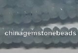 CAQ761 15.5 inches 5*8mm faceted rondelle aquamarine beads