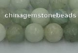 CAQ838 15.5 inches 10mm faceted round aquamarine beads wholesale