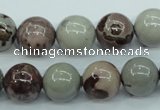 CAR05 15.5 inches 12mm round artistic jasper beads wholesale