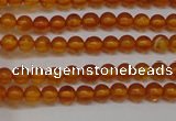 CAR105 15.5 inches 3mm round natural amber beads