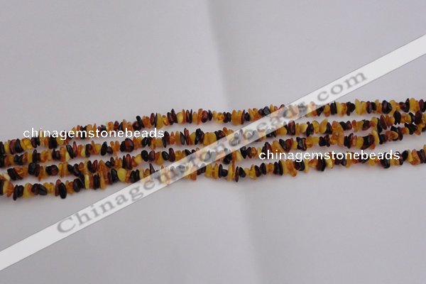 CAR205 32 inches 3*5mm natural amber chips beads wholesale