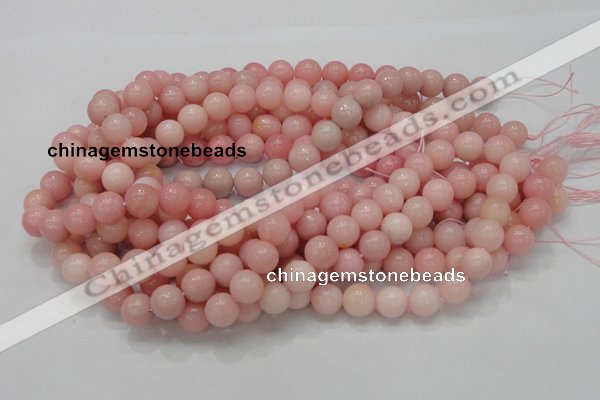 CAS06 15.5 inches 12mm round pink angel skin gemstone beads