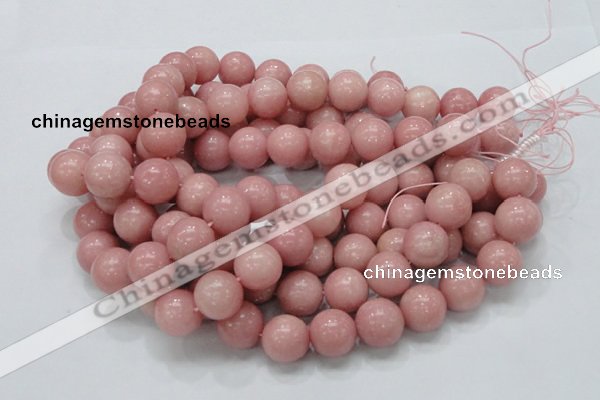 CAS08 15.5 inches 18mm round pink angel skin gemstone beads