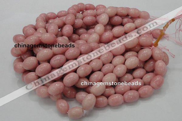 CAS11 15.5 inches 13*18mm rice pink angel skin gemstone beads