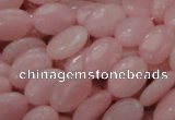 CAS20 15.5 inches 10*14mm oval pink angel skin gemstone beads