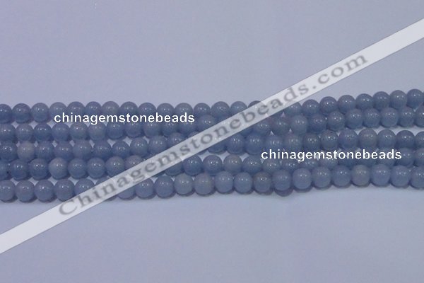 CAS201 15.5 inches 6mm round blue angel skin gemstone beads