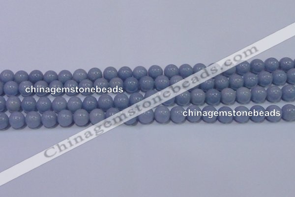 CAS202 15.5 inches 8mm round blue angel skin gemstone beads