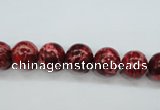 CAT161 15.5 inches 8mm round dyed natural aqua terra jasper beads