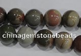 CAT5205 15.5 inches 14mm round aqua terra jasper beads wholesale