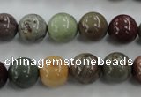 CAT5304 15.5 inches 12mm round aqua terra jasper beads wholesale