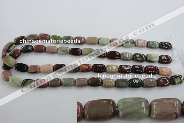 CAT5311 15.5 inches 8*14mm rectangle aqua terra jasper beads wholesale