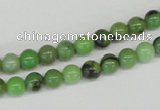 CAU01 6mm round australia chrysoprase gemstone beads Wholesale
