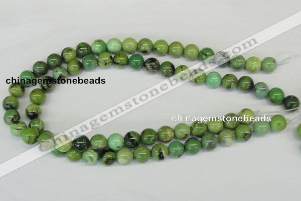 CAU04 round australia chrysoprase 12mm gemstone beads Wholesale