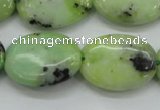 CAU204 15.5 inches 18*25mm oval Australia chrysoprase beads