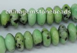 CAU220 15.5 inches 6*12mm rondelle Australia chrysoprase beads