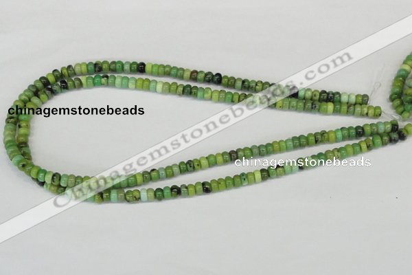 CAU26 15.5 inches 4*6mm rondelle australia chrysoprase beads wholesale