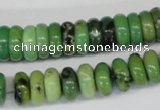 CAU28 15.5 inches 5*12mm rondelle australia chrysoprase beads wholesale