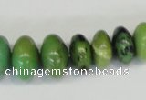 CAU30 Multi-size rondelle australia chrysoprase beads wholesale