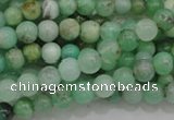 CAU301 15.5 inches 4mm round Australia chrysoprase beads wholesale