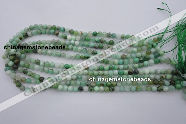 CAU302 15.5 inches 6mm round Australia chrysoprase beads wholesale