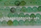 CAU350 15.5 inches 4mm round Australia chrysoprase beads