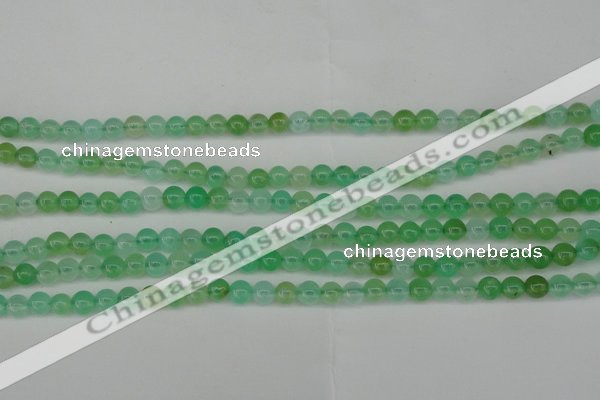 CAU360 15.5 inches 4mm round Australia chrysoprase beads