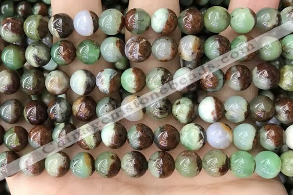 CAU453 15.5 inches 7.5mm - 8mm round Australia chrysoprase beads