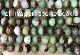 CAU455 15.5 inches 10mm - 11mm round Australia chrysoprase beads