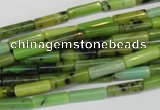 CAU46 15.5 inches 4*13mm tube Australia chrysoprase beads wholesale