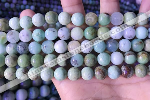 CAU467 15.5 inches 9mm round Australia chrysoprase beads