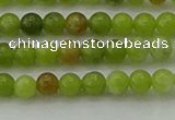 CAU500 15.5 inches 4mm round Chinese chrysoprase beads wholesale