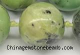 CAU545 15.5 inches 18mm round Australia chrysoprase gemstone beads